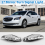 For 09-15 LED Car Front Mirror Turn Signal Light 4