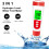 Digitale waterstofmeter voor waterflessen, H2/ORP/temperatuurmeter. 4