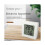 Mini LCD digitale thermometer/hygrometer met batterij, wit 4