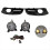 Frontstoßstangen-Halogen-Nebelscheinwerferblenden-Kit für Toyota 2