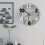 Clock movement set, battery operated, replacement for quartz clock movement 4