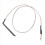 Piezo pickup under the saddle for acoustic guitars 1