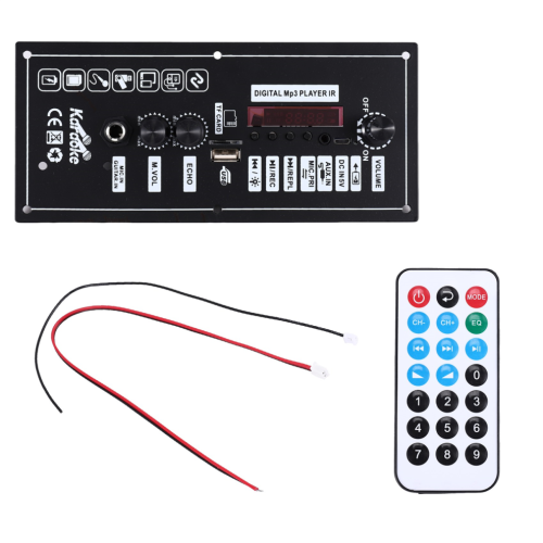 3.7V Amplifier Board Square Dance Speaker Amplifier with Bluetooth Support