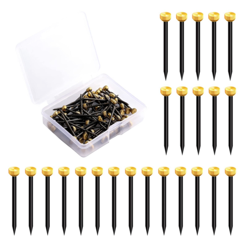 70 small hanging nails, picture nails, flat head fasteners