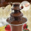 Chocoladefontein, mini-waterval, hotpotmachine met EU-stekker. 4