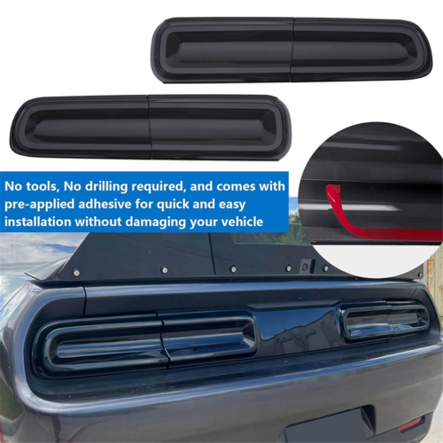 Rücklichtabdeckungen Obere dekorative Rücklichtabdeckung für 2