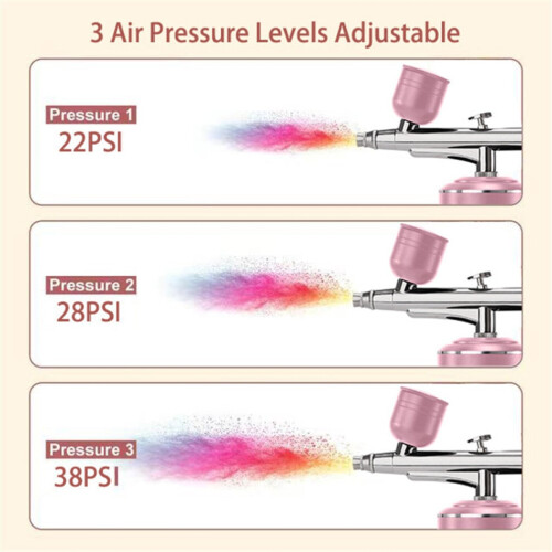 Crafts Air Brush Black Digital Airbrush with Compressor 2