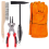 5-piece tool set for removing welding slag: welding hammer 1