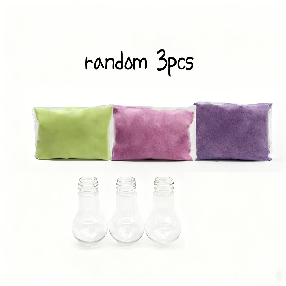 Lavender (3 Bags & 3 Bottles) Powdered Bubble Bath Bomb, Offering A Variety Of Colorful Bubble Fun For Diverse Bathing Experiences. Simply Add Water