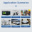 Gleichstrom-Batteriemonitor 8V-100V mit Shunt-Spannungsstrom 300A 1