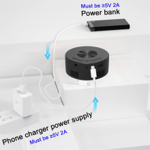 Mini LED-projector voor thuismediaspelers en audioprojector met standaard -B