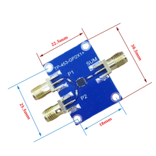 Combinador/divisor de RF de 2,4 GHz a 8 GHz, módulo de RF GP2X1+, placa de módulo de RF