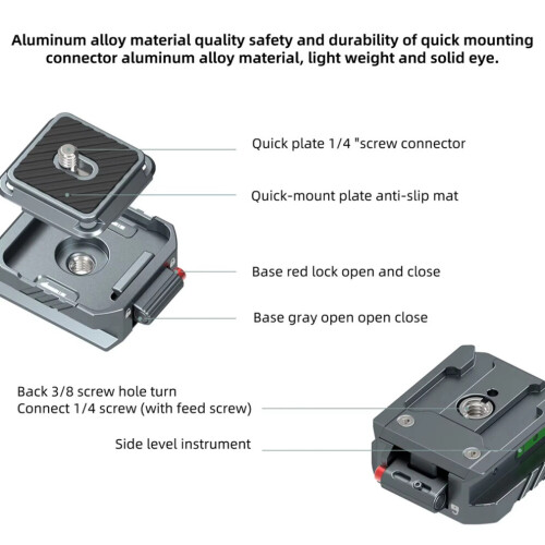 Camera Arca Quick Release Kit for DJI Zhiyun Stabilizer Tripod 2