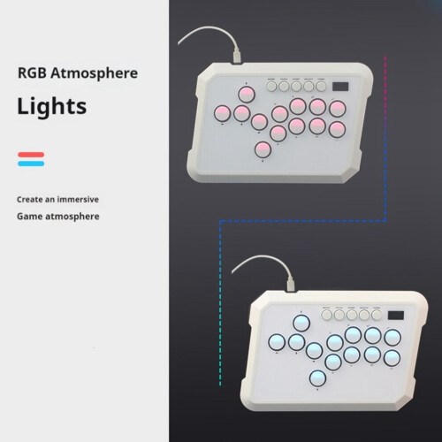 A50 Hitbox Controller for PS4/PS5/PC/Steam Fightstick Keyboard 1