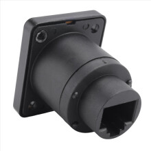 RJ45-netwerkconnector, waterdicht, 8P8C-paneelmontageaansluitingen (Stijl 2)