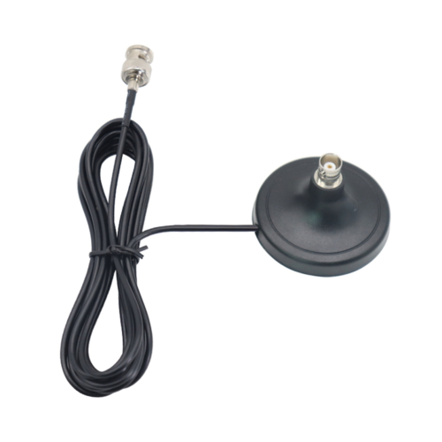 BNC connector and socket, antenna, magnetic base, 3-meter extension cable