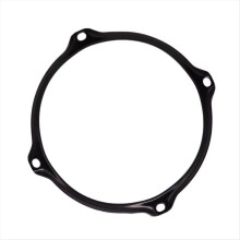 Drum Hoop for 6 Inch Snare Drum Percussion Instrument Parts Black