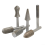 6-teiliges Hartmetallfräser-Set, feine Hartmetallfräser, 3