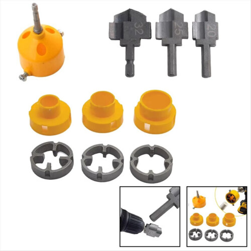 PPR lifting step drill with PVC pipe threader, water pipe 2