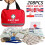 208 pcs First Aid Kit Premium Emergency With Case 1