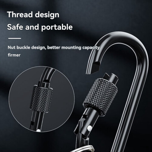 4 Pieces Colorful 1/4 Hex Handle Bit Conversion Rod Keychain Type 1