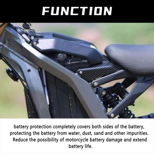 Battery lock cover, battery compartment protector for Surron Light Bee 1