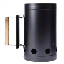Quick-lighting bucket for charcoal, stainless steel stove