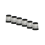 10pcs Golf Wire End Ferrules Tip Size 0.370 Golf Sleeve Ferrule Silver 3