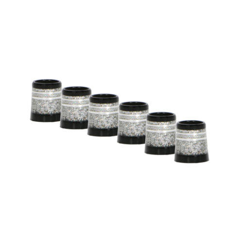 10pcs Golf Wire End Ferrules Tip Size 0.370 Golf Sleeve Ferrule Silver 2