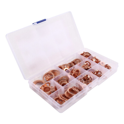 300 copper washers, combination box sealant 1