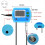 Online-pH/EC-Monitor/Messgerät/Säuremesser 2-in-1-pH/EC-Messgerät mit EU-Stecker 2