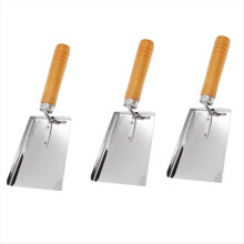 Beekeeping tool: Honey cleaning shovel with wooden hand holder