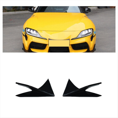 Front bumper side spoiler decorative stickers for A90 A91 2