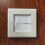 2 dish brush wall plates, white 1