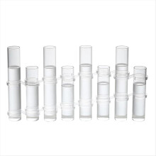 Hopfällbar blomvas, transparent cylinder, provrör, förökningsstation