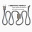 Replacement curling iron cable for Dyson Airwrap, EU plug 2