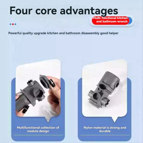 16-in-1 Multifunctional Wrench Set for Kitchen and Bathroom 1