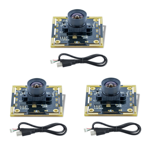 3-piece 100-degree camera module with 0.5-meter cable for WinXP/7/8/10