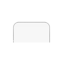 Transparent, hard PC case for Switch 2, slim, scratch-resistant shell