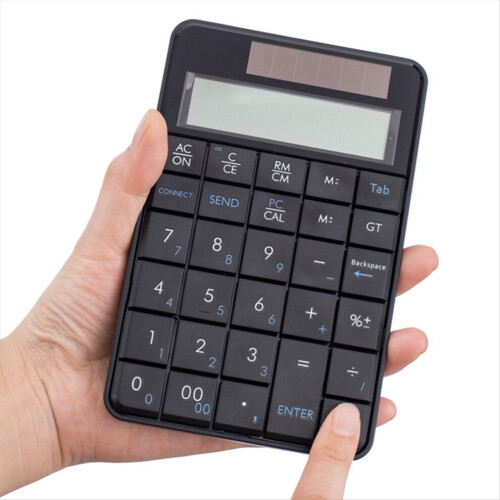 2.4G Wireless Keyboard Mini 2in1 Wireless USB Digital Keyboard 1