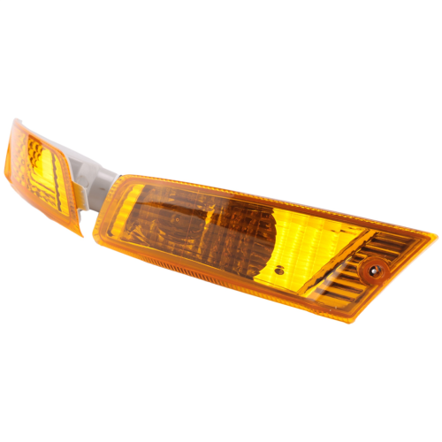 Gelbe Seitenmarkierungsleuchte mit LED-Tagfahrlicht 2
