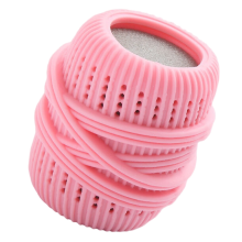 Wäscheball, groß, für Waschmaschine, rosa