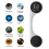 Bluetooth-luidspreker met botgeleiding, witte ruis, slaaphulpmiddel, grijs 4