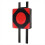 Boxwand-Schlagpolster, Focus Target, Rot 1