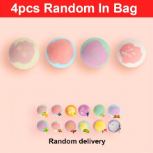 (4pcs) Badebomben für Frauen, natürliche Badebomben, handgefertigt mit reichhaltigem Sprudel, bestes Geburtstagsgeschenk für