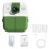 Kindercamera, instantcamera 1080p HD, digitale kindercamera, groen 1