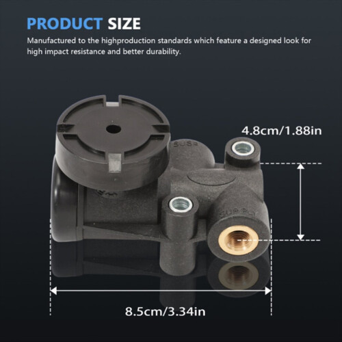 Cabin height control valve for cabin air suspension system 2