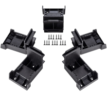 5-teilige 2-in-1-Werkzeughalterung, Wandmontage, Batteriehalter für B