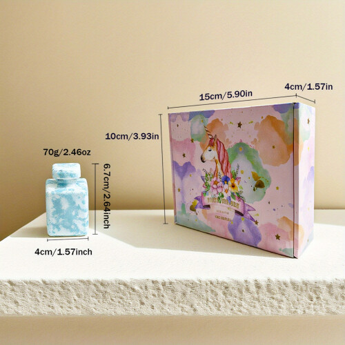 Bath Bomb Gift Set with 4pcs, Featuring 12 Different Scents in a Random Combination for an Immersive Bathing Experience 1