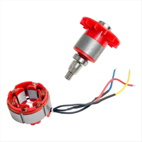 Electric wrench rotor stator coil control board route switch motor